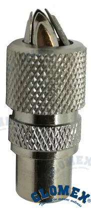 [GLOV9137] Female Connector For Cable Tv 75Ohm | Glov9137/F | VHF | Glomex