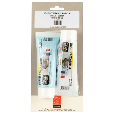 [SOR86788] Epoxy Mastic Speed Tube 150 Ml | Fast-Curing Adhesive | SOR86788