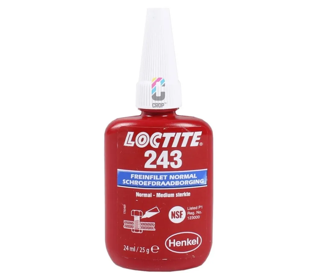 [LOC243] Loctite 243 Blue Threadlocking Adhesive, 24ml, 24h Cure Time | LOC243
