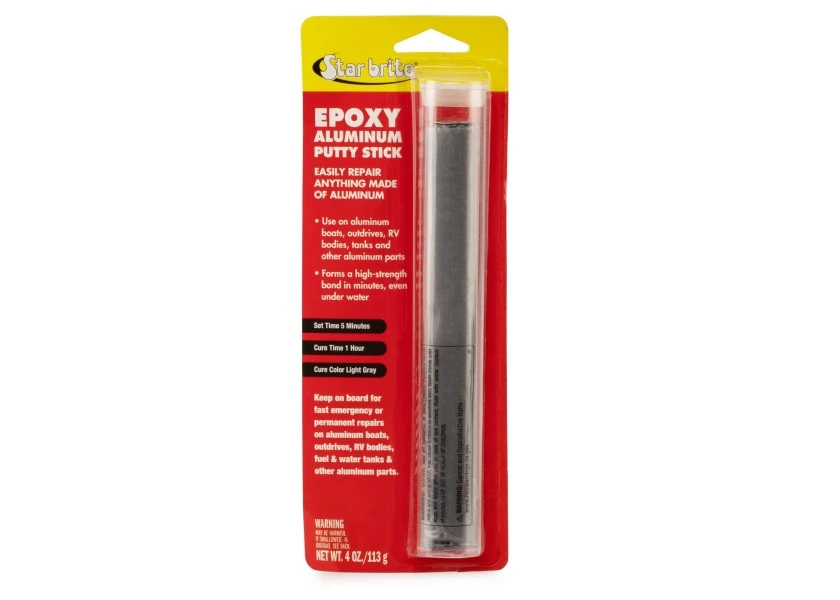 [STA87004] Star Brite Aluminum Putty Stick 114G | STA87004 | Repair Aluminum | STA87004
