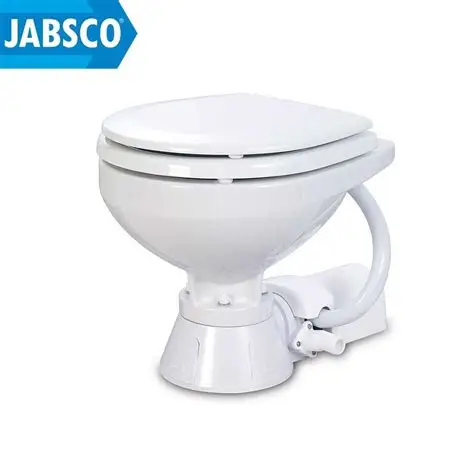 [JAB37010-3092] Jabsco Toilet compact 12V upgraded ceramic bowl | 37010-3092