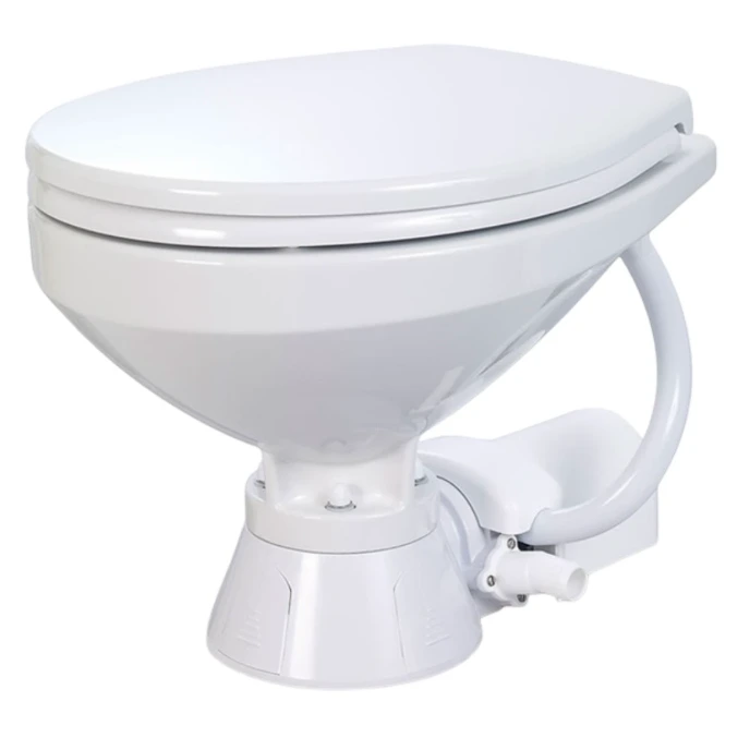Jabsco Toilet regular 12V with soft close seat & upgraded ceramic bowl | 37010-4192