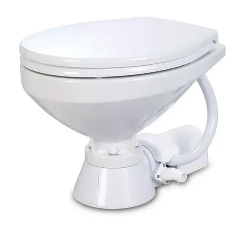 [JAB37010-4194] Jabsco Toilet regular 24V with soft close seat & upgraded ceramic bowl | 37010-4194