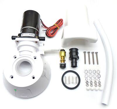 [JAB37010-0092] Jabsco 12V manual to electric | 37010-0092