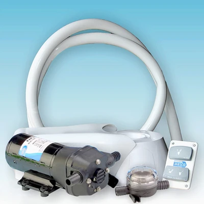 Jabsco Kit toilet conversion 24V pump to quiet flush for sea water application | 37255-0094