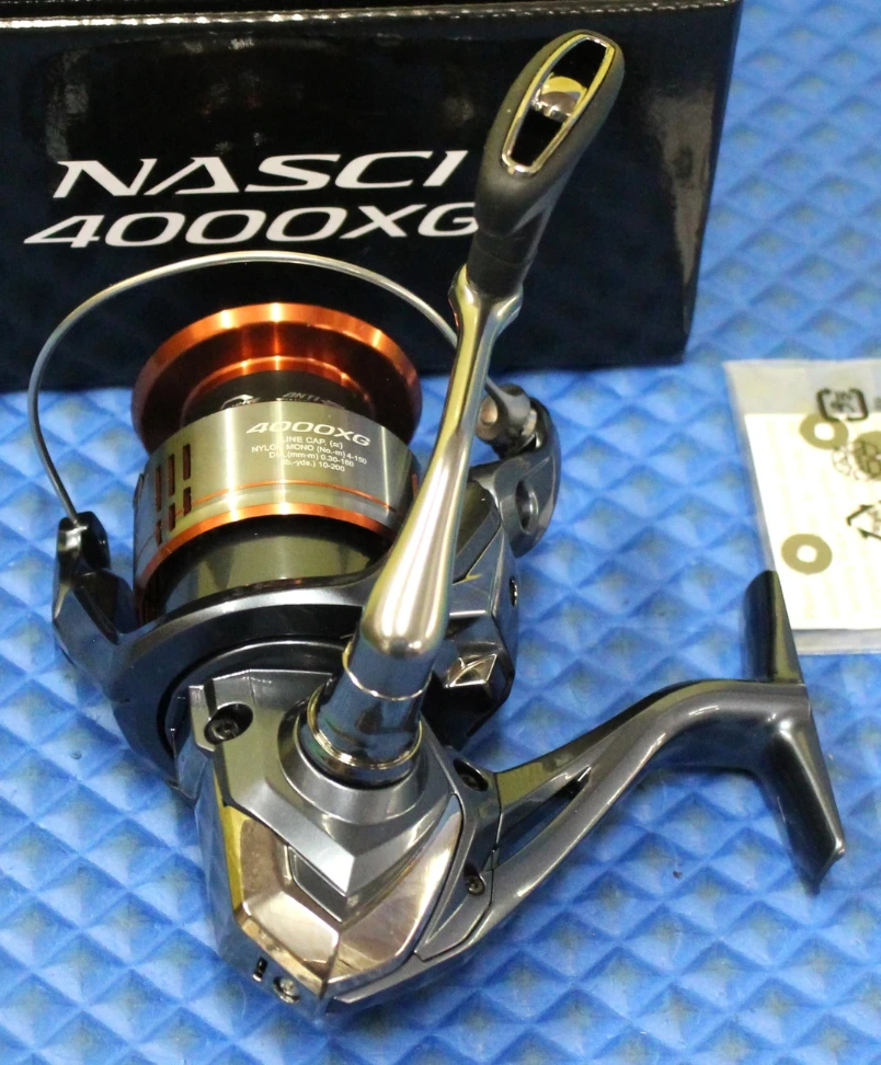 SHIMANO Fishing Reel NASCI FD 4000 XG | NAS4000XGFD