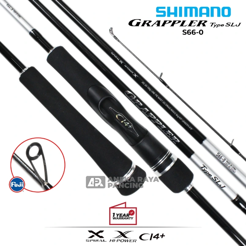 [GRPLRTSLJS660] SHIMANO Fishing Rod GRAPPLER TYPE SLJ | GRPLRTSLJS660