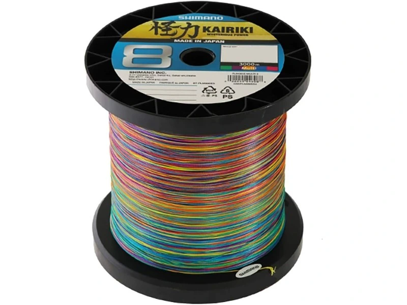 [LDM98XE8042030M] SHIMANO Fishing Line KAIRIKI 8+ | Multi | 3000M | 0.42mm | 54.7Kg | LDM98XE8042030M