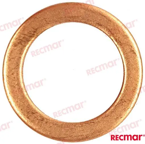 [REC09168-12017]  WASHER DRAIN OIL for Yamaha F2.5b (2015+) / for Suzuki DF4 to DF30, OMC/Johnson/Evinrude