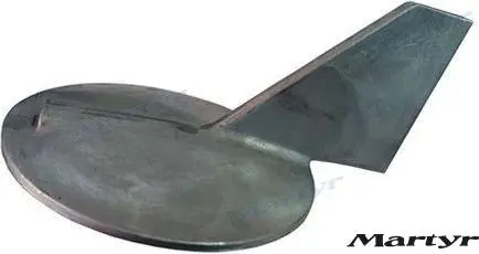 [CM6K1-45371-02A] ANODE for Yamaha F150G (2017+) F175A (2014+) F175C (2017+) F200F (2013+) F200G (2013+)