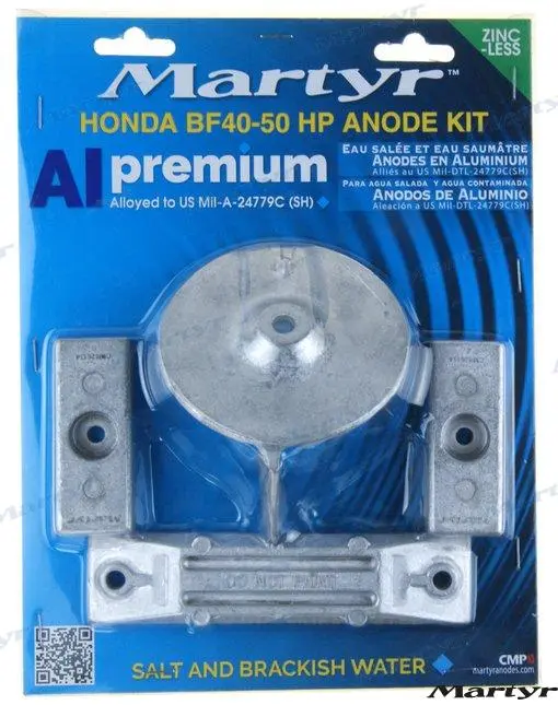 [CMHBF4050KITA] ANODE KIT for Honda BF35A BF40A BF45A BF50A