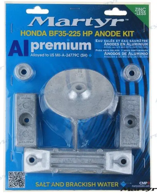 ANODE KIT for Honda BF60A