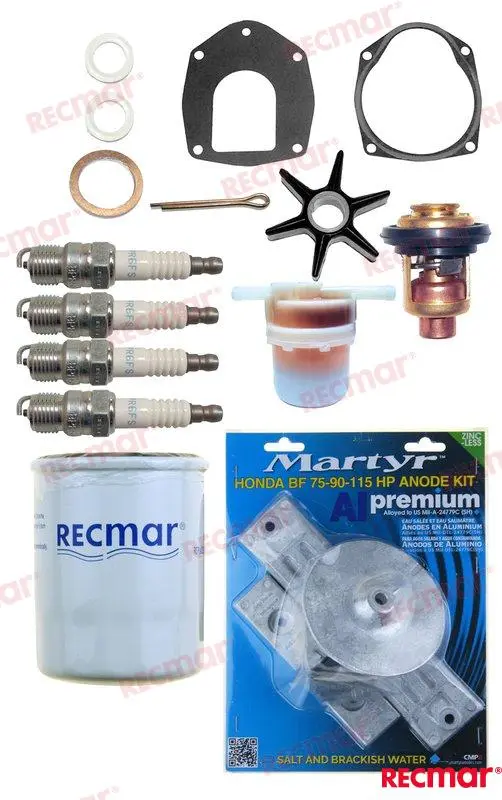 Service kit for Honda BF75A BF90A 1200002)