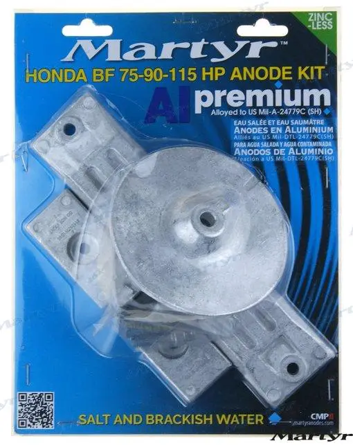 [CMHBF75115KITA] ANODE KIT for Honda BF75A BF90A 1200002)