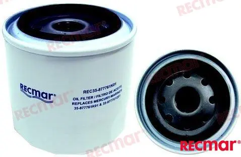 [REC35-877761Q01] OIL FILTER for Mercury 75, 80, 90, 100,
115 HP EFI